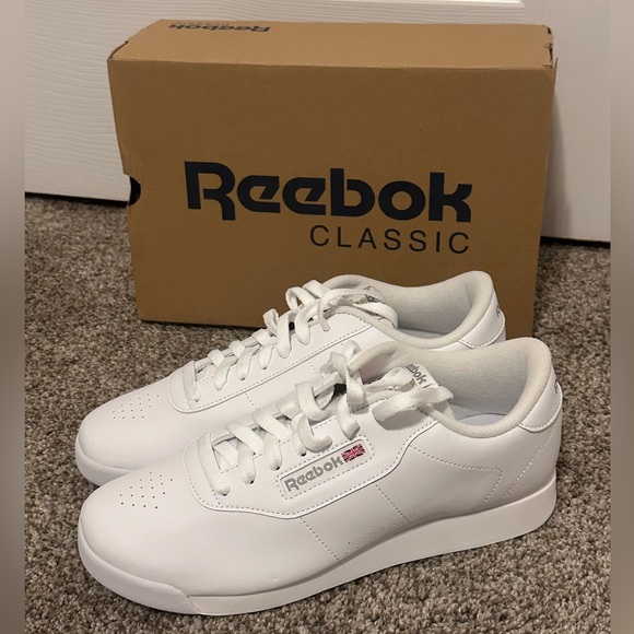 Reebok Shoes - Reebok Princess Womens Sneaker White Leather